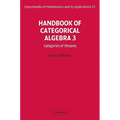 Handbook of Categorical Algebra: Volume 3, Sheaf Theory - Paperback