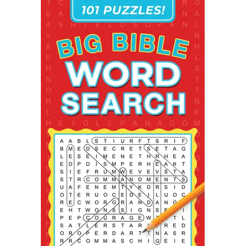 Big Bible Word Search: 101 Puzzles! - Paperback