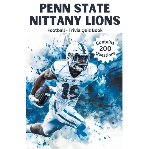 Penn State Nittany Lions Trivia Quiz Book - Paperback