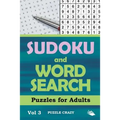 Sudoku and Word Search Puzzles for Adults Vol 3 - Paperback