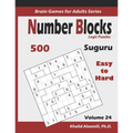 Suguru: Number Blocks Logic Puzzles: 500 Easy to Hard (10x10): : Keep Your Brain Young - Paperback