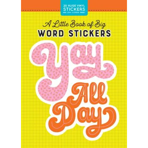 A Little Book of Big Word Stickers - Paperback