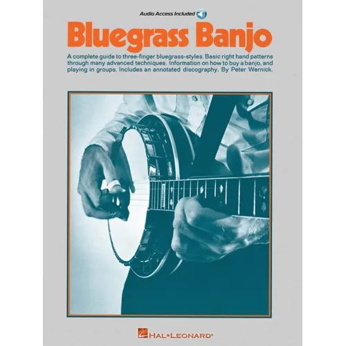 Bluegrass Banjo Book/Online Audio - Paperback