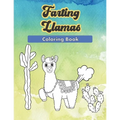 Farting Llamas: A Funny Coloring Book - Paperback