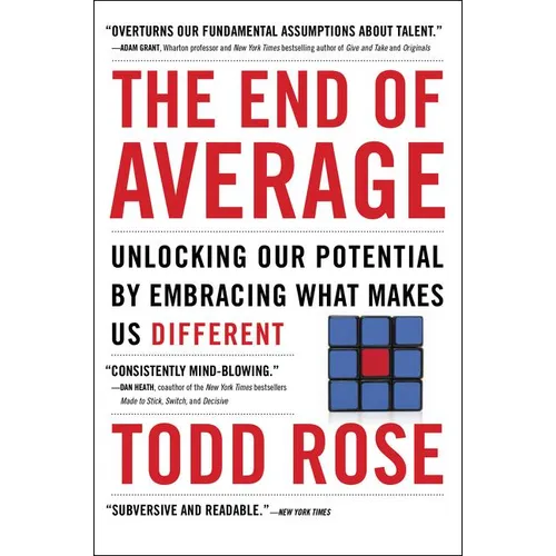 The End of Average: Unlocking Our Potential by Embracing What Makes Us Different - Paperback