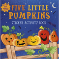 Five Little Pumpkins Sticker Activity Book: More Than 100 Halloween Stickers! - Paperback