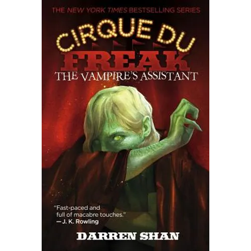 The Vampire's Assistant: Cirque Du Freak - Hardcover