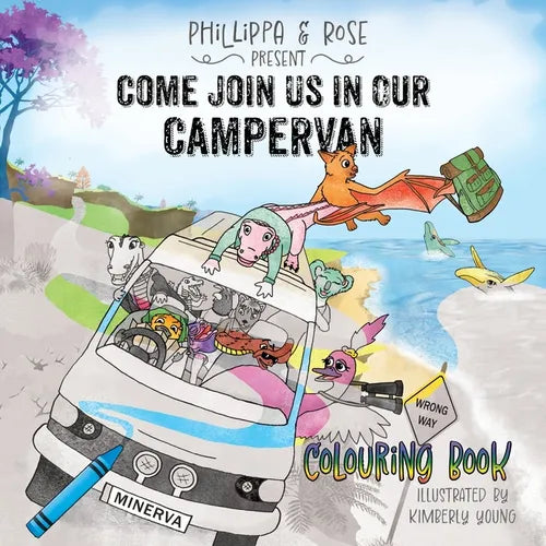 Come Join Us In Our Campervan- Colouring Edition - Paperback
