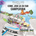 Come Join Us In Our Campervan- Colouring Edition - Paperback