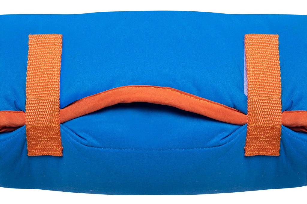 NoJo CoComelon Plush Toddler Nap Mat - Includes Attached Pillow and Fleece Blanket, Green, and Blue