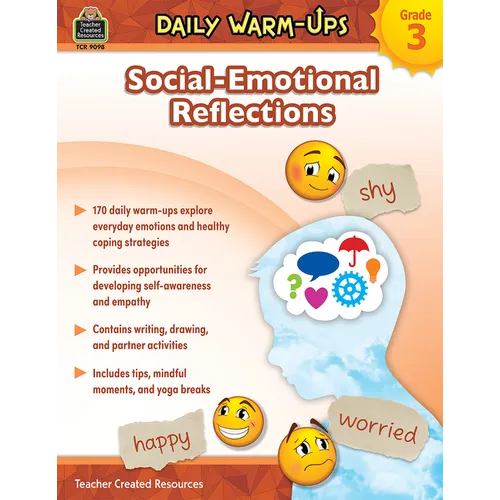 Daily Warm-Ups: Social-Emotional Reflections (Gr. 3) - Paperback