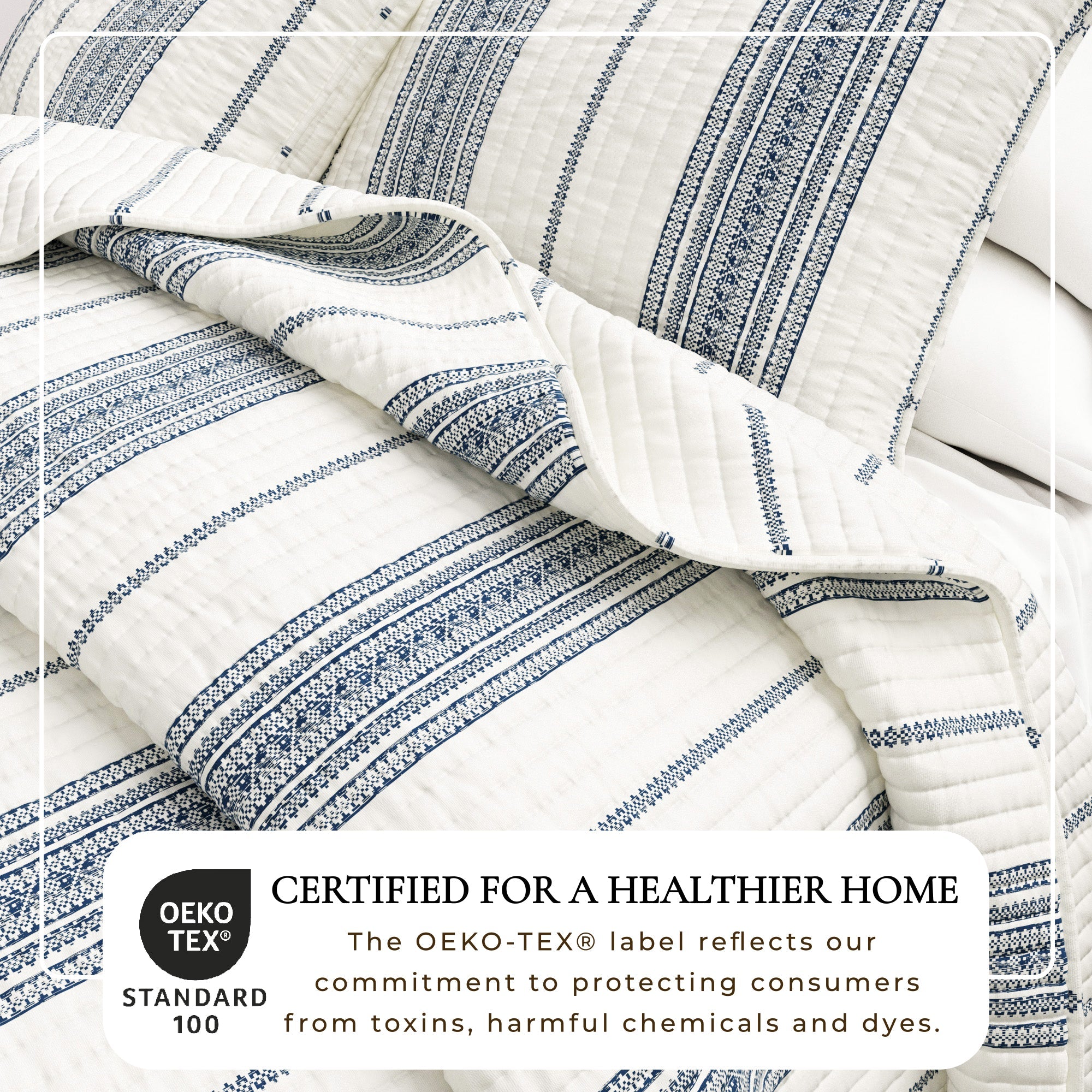 Stripe Quilt - Wesley Collection