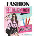 Fashion Coloring Book for Girls Ages 4-8: Fun Coloring Pages for Girls With Beautiful Fashion Designs - Paperback