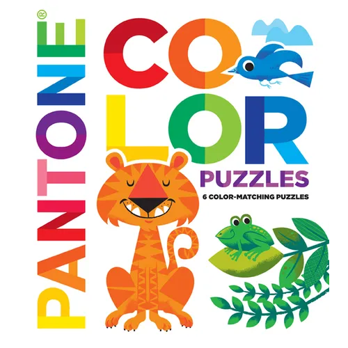 Pantone: Color Puzzles: 6 Color-Matching Puzzles - Board Book