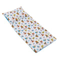 Mickey Mouse Blue, Red, Green, Yellow, and White, Donald Duck, Pluto, and Goofy, Fun Starts Here Deluxe Easy Fold Toddler Nap Mat