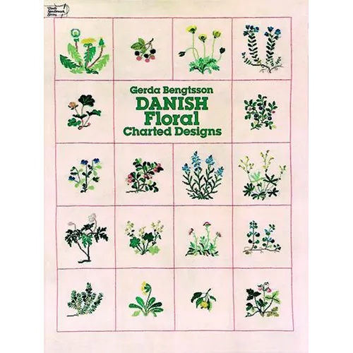Danish Floral Charted Designs - Paperback