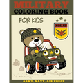 Military Coloring Book for Kids - Paperback
