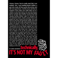 Technically, It's Not My Fault: Concrete Poems - Paperback