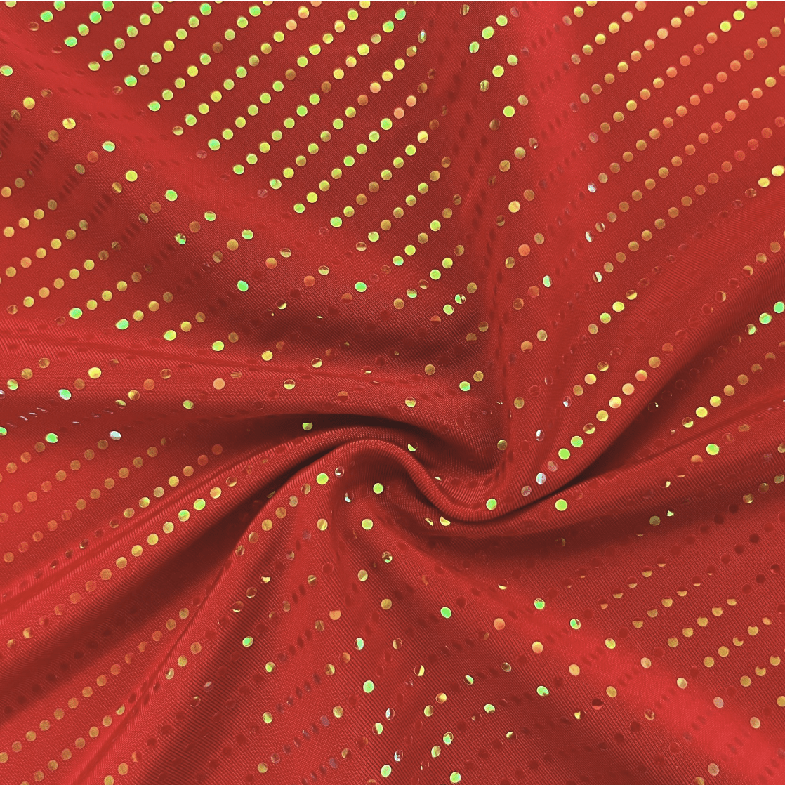 Waterfall on Polyester Spandex Fabric | Blue Moon Fabrics