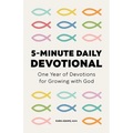 5-Minute Daily Devotional: One Year of Devotions for Growing with God - Paperback