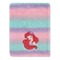 Ariel Watercolor Wishes Pink, Lavender, Aqua, and Orange, One of a Kind Ombre Sherpa Super Soft Baby Blanket