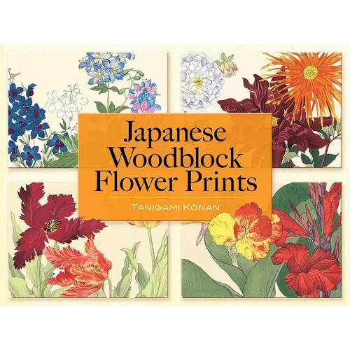 Japanese Woodblock Flower Prints - Paperback