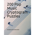 200 Pop Music Cryptogram Puzzles - Paperback