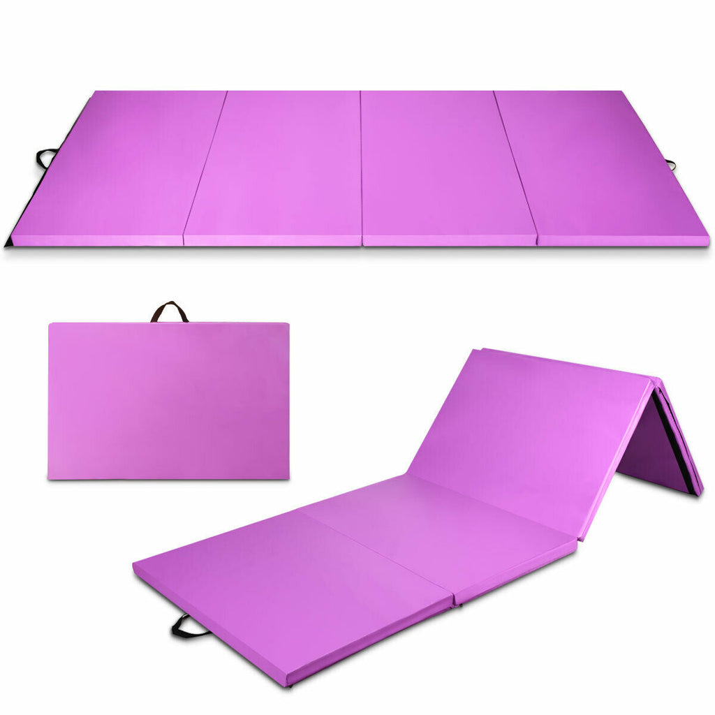 4 Feet x 10 Feet x 2 Inch Folding Gymnastics Tumbling Gym Mat
