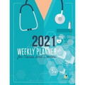 2021 Weekly Planner for Nurses and Doctors - Paperback