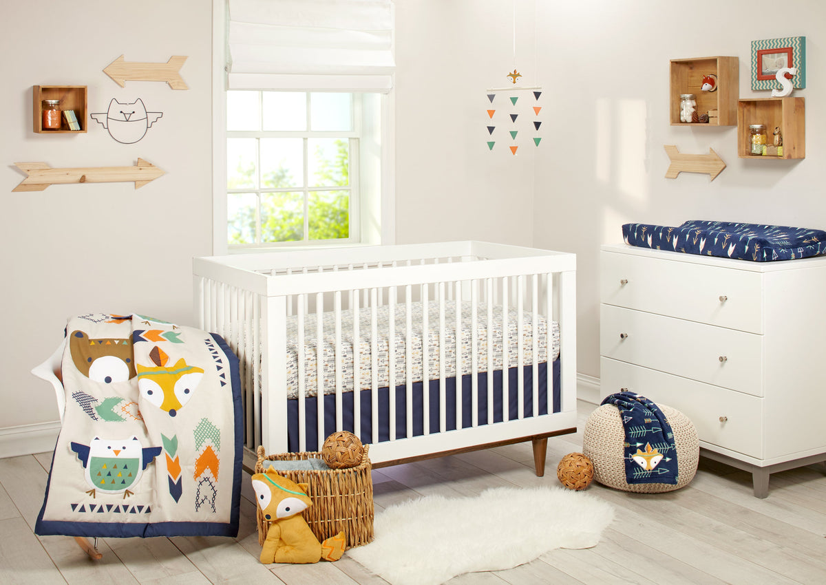 Aztec 2 Pk Crib Sheet