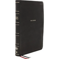 Nkjv, Reference Bible, Center-Column Giant Print, Leathersoft, Black, Red Letter Edition, Thumb Indexed, Comfort Print: Holy Bible, New King James Ver - Imitation Leather