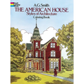 The American House Styles of Architecture Coloring Book - Paperback