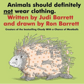 Animals Should Definitely Not Wear Clothing - Paperback