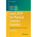 Excel 2019 for Physical Sciences Statistics: A Guide to Solving Practical Problems - Paperback