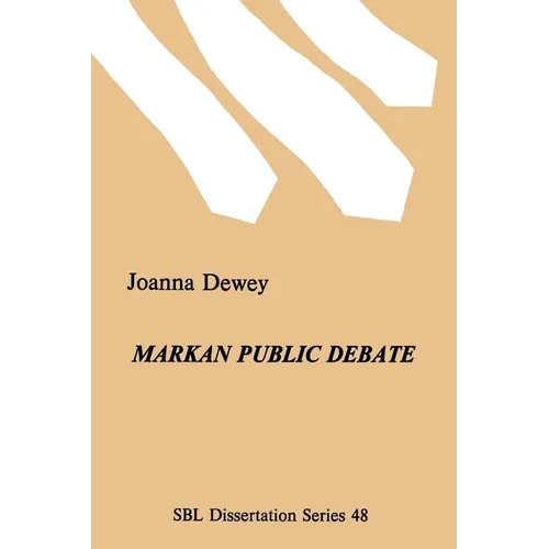 Markan Public Debate - Paperback