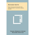 Richard Smith: First English Settler Of The Narragansett Country, Rhode Island - Hardcover