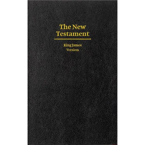 Giant Print New Testament-KJV - Hardcover
