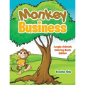 Monkey Business: Jungle Animals Coloring Book Edition - Paperback