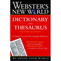 Webster's New World Dictionary and Thesaurus, (Paper Edition) - Paperback