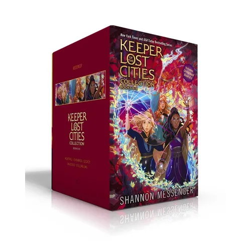 Keeper of the Lost Cities Collection Books 6-9 (Boxed Set): Nightfall; Flashback; Legacy; Unlocked Book 8.5; Stellarlune - Hardcover