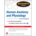 Schaum's Outline of Human Anatomy and Physiology: 1,440 Solved Problems + 20 Videos - Paperback