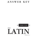 Henle Latin Third Year Answer Key - Paperback