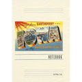 Vintage Lined Notebook Greetings from Davenport - Paperback