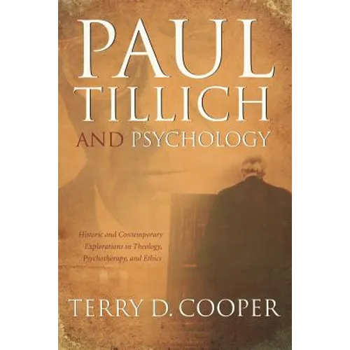 Paul Tillich and Psychology - Paperback
