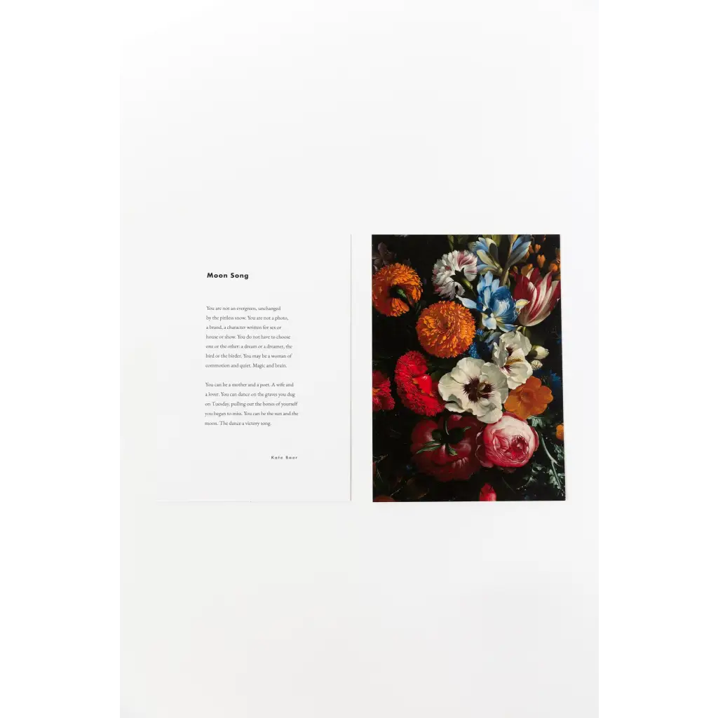 5x7in Kate Baer Poems | FREE SHIPPING
