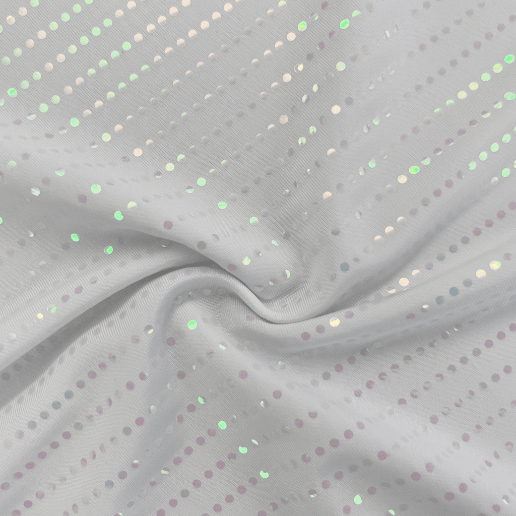 Waterfall on Polyester Spandex Fabric | Blue Moon Fabrics