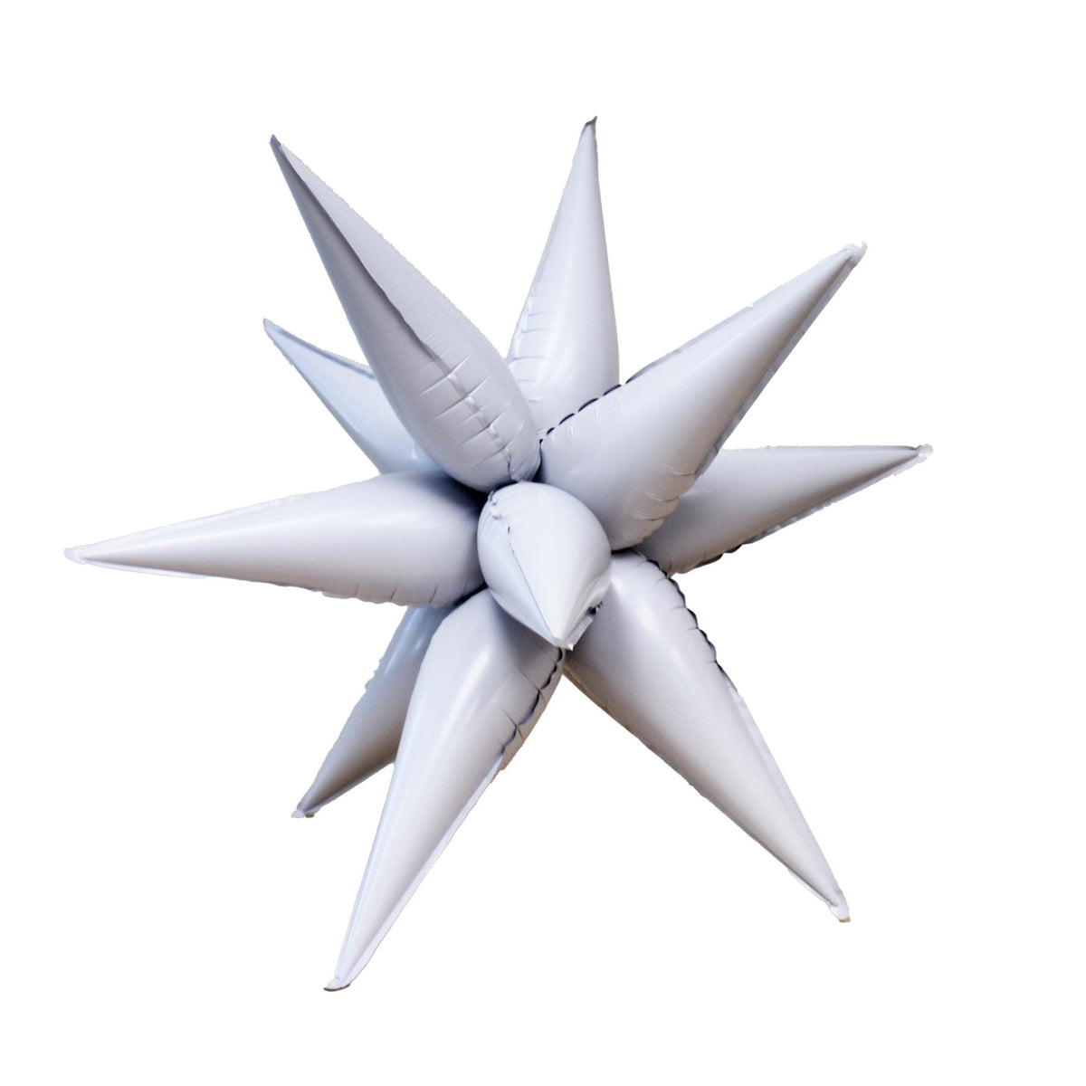 White Starburst Balloon