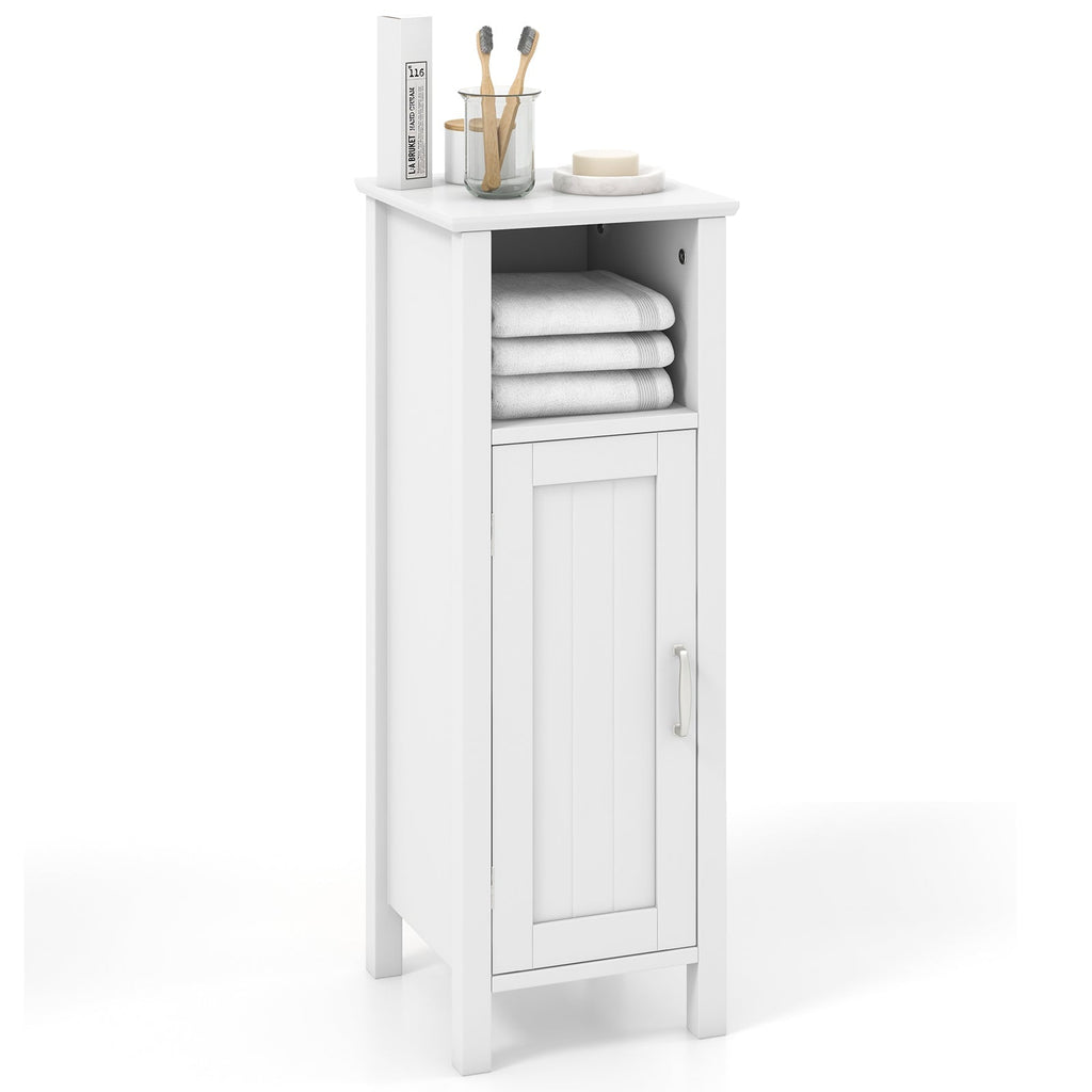 Bathroom Storage Organizer with 2-Tier Cabinet