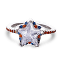 White Star America Ring