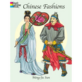 Chinese Fashions Coloring Book - Paperback